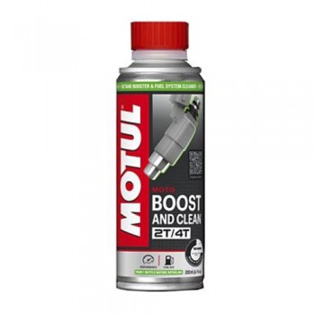 Добавка за бензинови двигатели MOTUL BOOST AND CLEAN MOTO 110873 200 мл