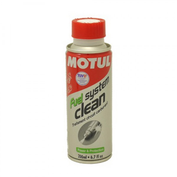 Добавка за бензинови двигатели MOTUL FUEL SYSTEM CLEAN MOTO 108265 200 мл