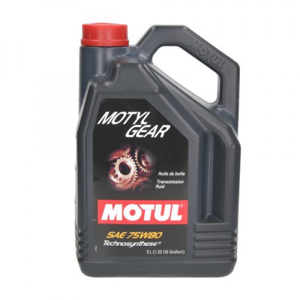 Трансмисионно масло MOTUL MOTYLGEAR 75W80 5 литра