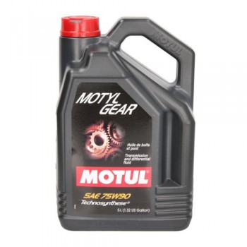 Трансмисионно масло MOTUL MOTYLGEAR 75W90 5 литра