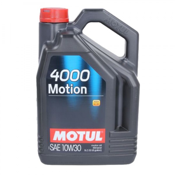 Моторно масло MOTUL 4000 MOTION 10W30 5 литра