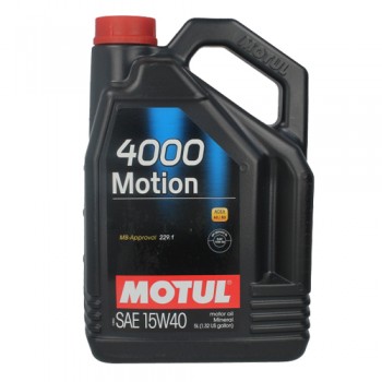 Моторно масло MOTUL 4000 MOTION 15W40 5 литра