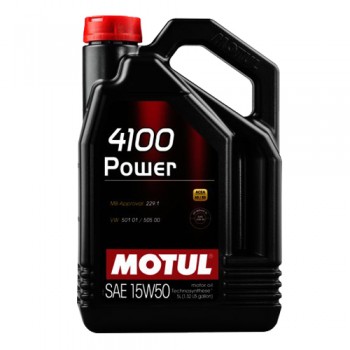 Моторно масло MOTUL 4100 POWER 15W50 5 литра