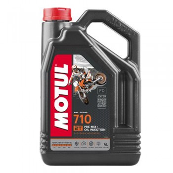 Моторно масло MOTUL 710 2T 4 литра