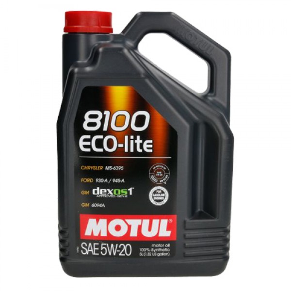 Моторно масло MOTUL 8100 ECO-LITE 5W20 5 литра