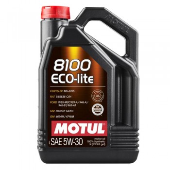 Моторно масло MOTUL 8100 ECO-LITE 5W30 5 литра
