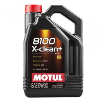 Моторно масло MOTUL 8100 X-CLEAN+ 5W30 5 литра