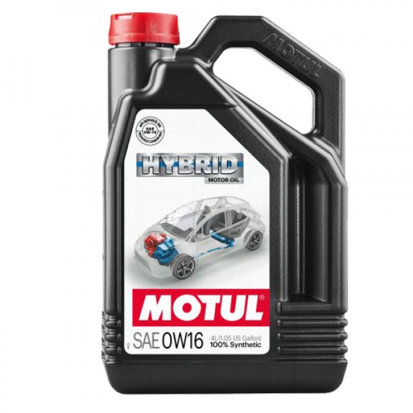 Моторно масло MOTUL HYBRID 0W16 4 литра