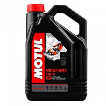 Моторно масло MOTUL SNOWPOWER SYNTH 2T 4 литра