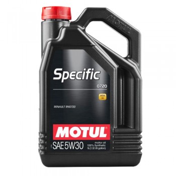 Моторно масло MOTUL SPECIFIC 0720 5W30 5 литра