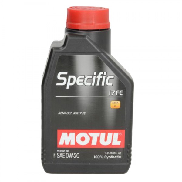 Моторно масло MOTUL SPECIFIC 17 FE 0W20 1 литър
