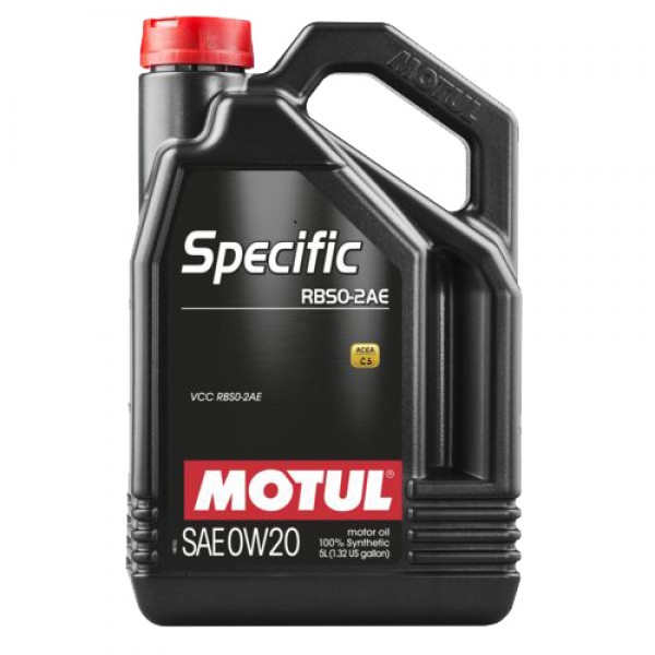Моторно масло MOTUL SPECIFIC RBS0-2AE 0W20 5 литра