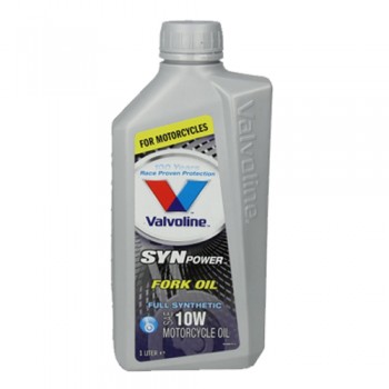 Масло за аморт. и вилки VALVOLINE SYNPOWER FORK OIL 10W 1литър