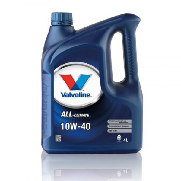 Моторно масло VALVOLINE ALL CLIMATE 10W40 4 литра