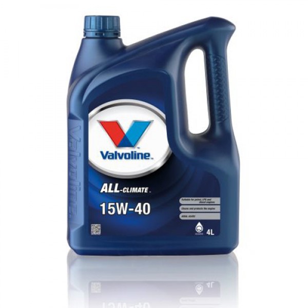 Моторно масло VALVOLINE ALL CLIMATE 15W40 4 литра