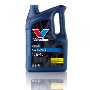 Моторно масло VALVOLINE ALL CLIMATE 15W40 5 литра