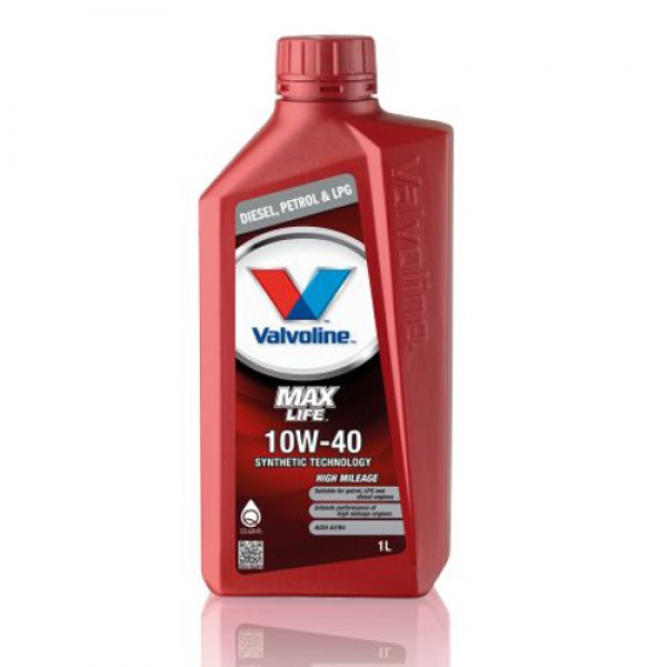 Моторно масло VALVOLINE MAXLIFE 10W40 1 литър