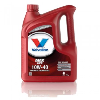 Моторно масло VALVOLINE MAXLIFE 10W40 4 литра