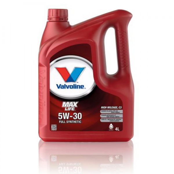 Моторно масло VALVOLINE MAXLIFE 5W30 C3 4 литра