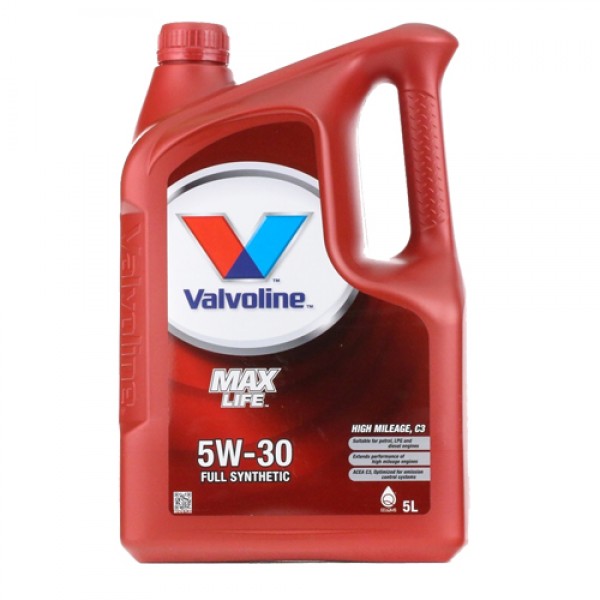 Моторно масло VALVOLINE MAXLIFE 5W30 C3 5 литра