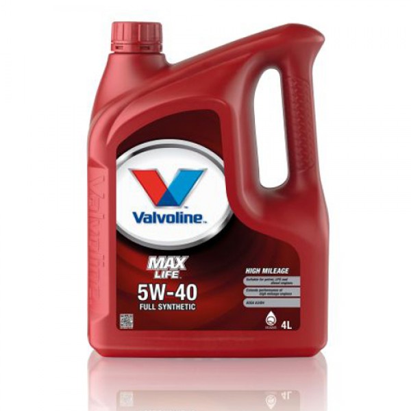 Моторно масло VALVOLINE MAXLIFE 5W40 4 литра