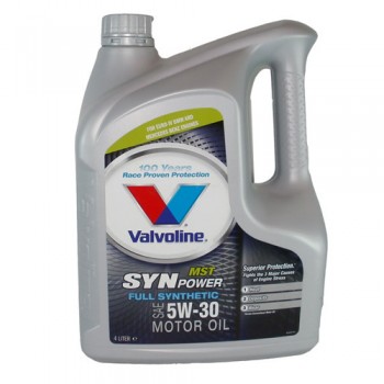 Моторно масло VALVOLINE SYNPOWER MST C3 5W30 4 литра