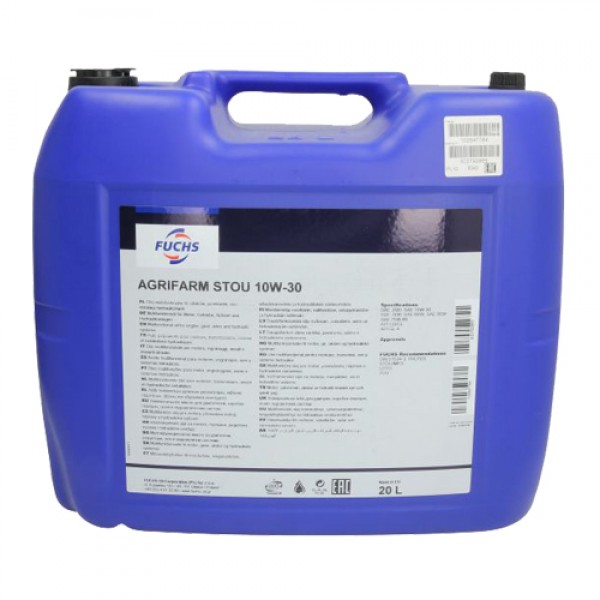 Моторно масло FUCHS AGRIFARM STOU 10W30 20 литра