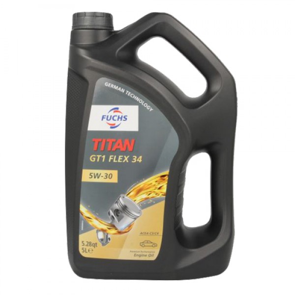 Моторно масло FUCHS TITAN GT1 FLEX 34 5W30 5 литра