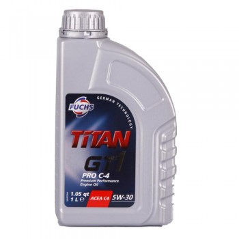 Моторно масло FUCHS TITAN GT1 PRO C-4 5W30 PLA 1 литър