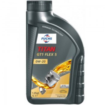 Моторно масло FUCHS TITAN GT1 FLEX 5 0W-20 1L
