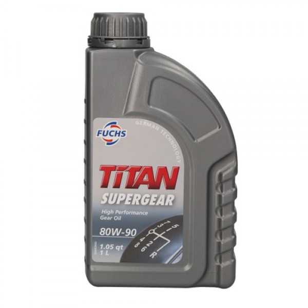 Трансмисионно масло FUCHS TITAN SUPERGEAR 80W90 1 литър