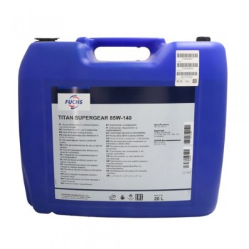 Трансмисионно масло FUCHS TITAN SUPERGEAR 85W140 20 литра