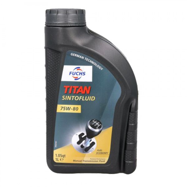 Трансмисионно масло FUCHS TITAN SINTOFLUID 75W80 1 литър