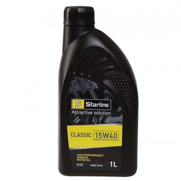 МОТОРНО МАСЛО STARLINE CLASSIC 15W-40 1 литър