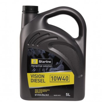 МОТОРНО МАСЛО  STARLINE VISION DIESEL 10W-40 5 литра