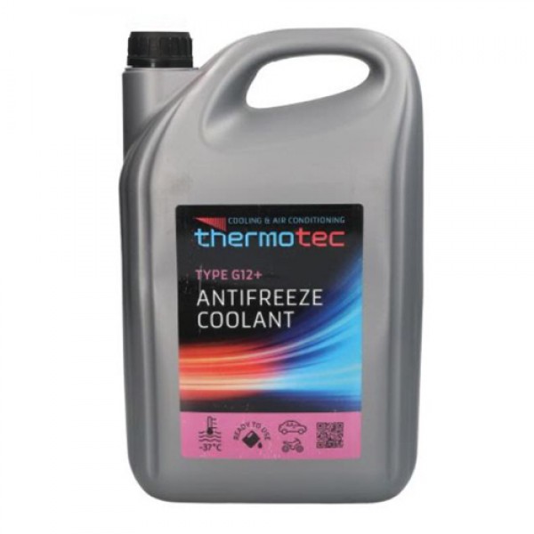 Антифриз Thermotec готов за употреба, Розов, 5 литра, -37 °C