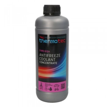 Антифриз Thermotec концентрат 12+, Розов, 1 литър, -37 °C