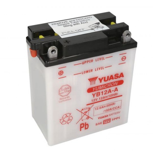 Акумулатор YUASA 12.6Ah,150A L+