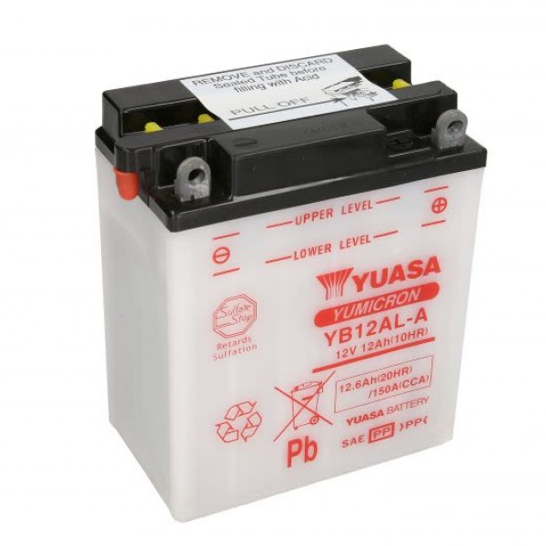 Акумулатор YUASA 12.6Ah,150A R+