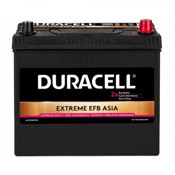 Акумулатор Duracell Extreme EFB JIS 12V 55Ah