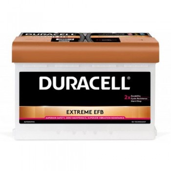 Акумулатор Duracell Extreme EFB 12V 75Ah L3