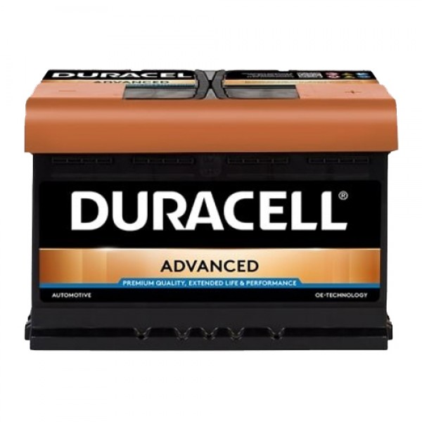 Акумулатор Duracell Advanced 12V 74Ah
