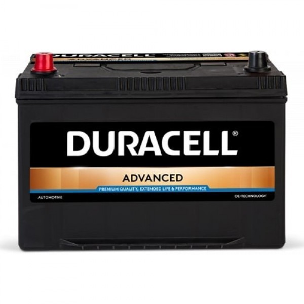 Акумулатор Duracell Advanced JIS 12V 95Ah Л+