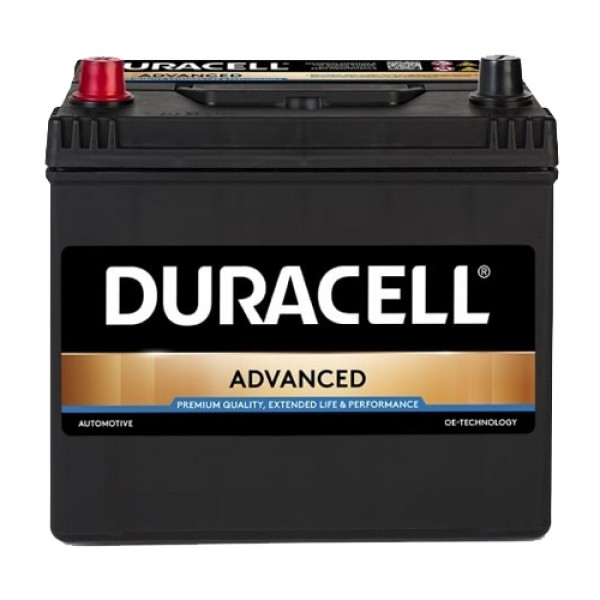Акумулатор Duracell Advanced JIS 12V 60Ah /Л+/