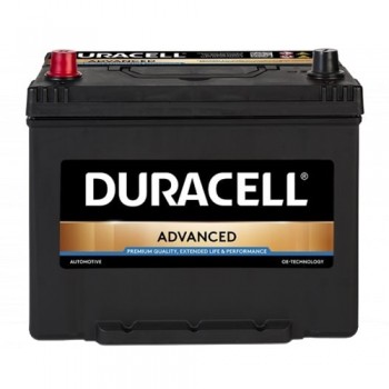 Акумулатор Duracell Advanced JIS 12V 70Ah /Л+/