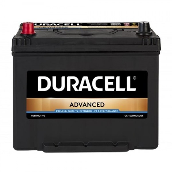 Акумулатор Duracell Advanced JIS 12V 70Ah /Л+/