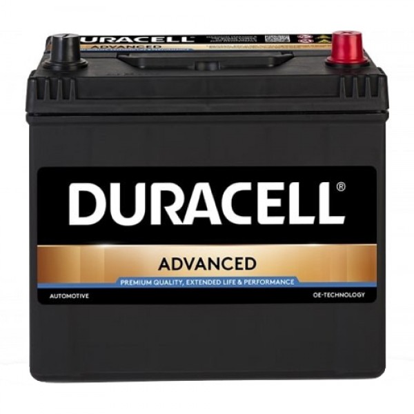 Акумулатор Duracell Advanced JIS 12V 60Ah /Д+/