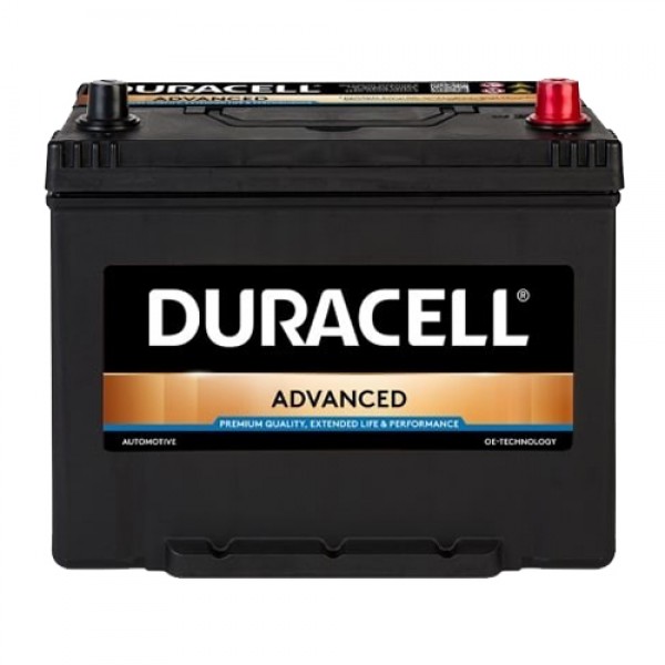 Акумулатор Duracell Advanced JIS 12V 70Ah /Д+/