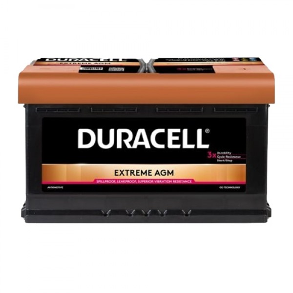 Акумулатор Duracell Extreme AGM 12V 80Ah