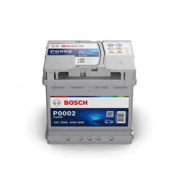 АКУМУЛАТОР BOSCH 52Ah/470A R+